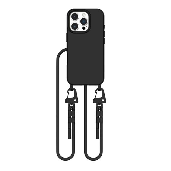 Tech-Protect MagNecklace MagSafe Case for iPhone 16 Pro Max - Black - Apple Cases - Cases - Techbox