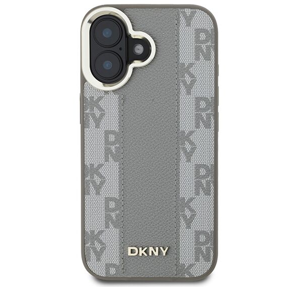DKNY Checkered Pattern Magsafe iPhone 16 Case - Beige | Techbox