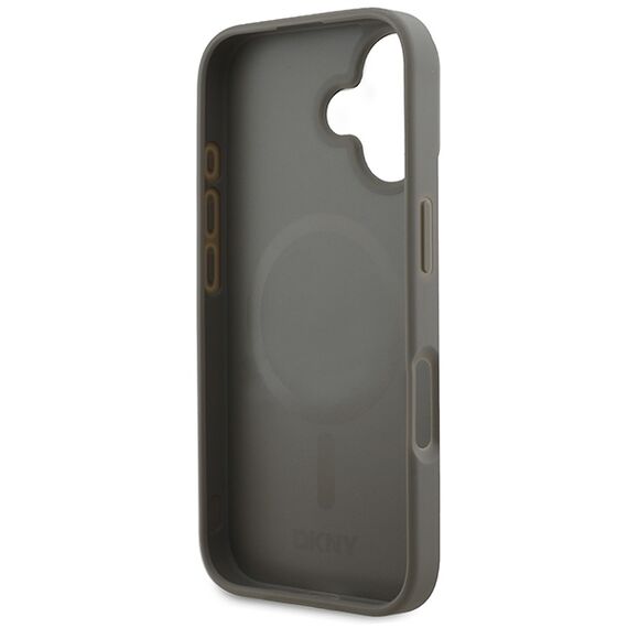 DKNY Checkered Pattern Magsafe iPhone 16 Case - Beige | Techbox