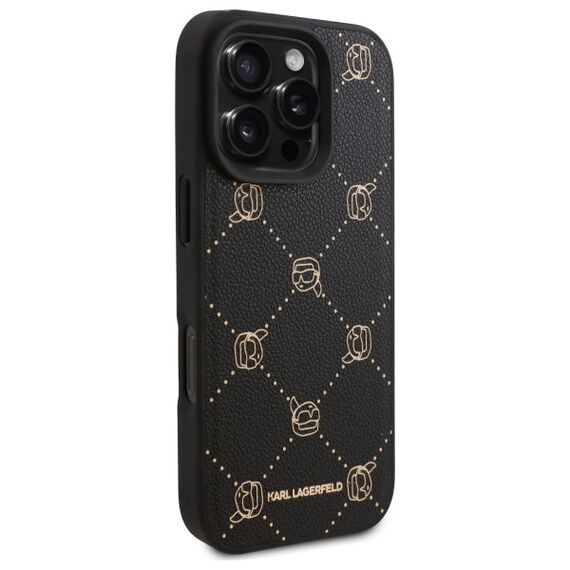 Karl Lagerfeld Magsafe Karl Head Case for iPhone 16 Pro Max - Black | Techbox