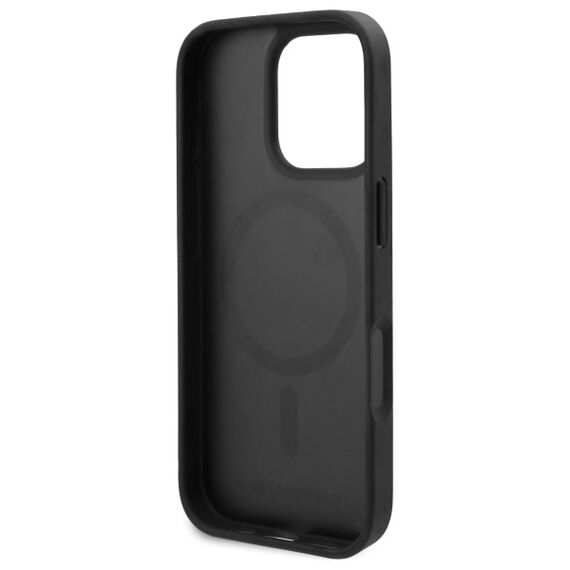 Karl Lagerfeld Magsafe Karl Head Case for iPhone 16 Pro Max - Black | Techbox
