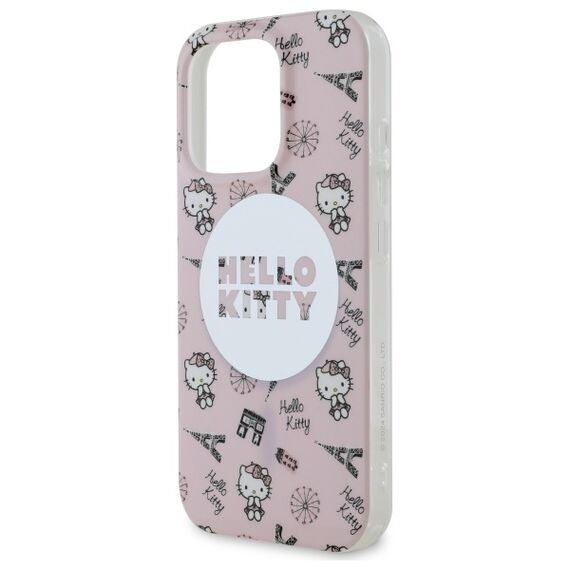 Hello Kitty IML All Over Paris Magsafe iPhone 16 Pro Case - Pink - Apple Cases - Cases - Techbox