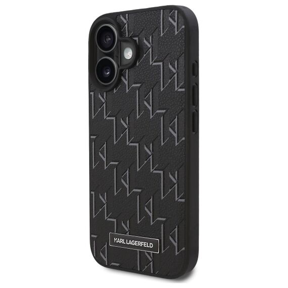 Karl Lagerfeld Hot Stamp Magsafe iPhone 16 Case - Black - Apple Cases - Cases - Techbox