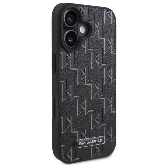 Karl Lagerfeld Hot Stamp Magsafe iPhone 16 Case - Black - Apple Cases - Cases - Techbox
