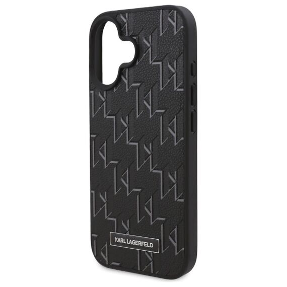 Karl Lagerfeld Hot Stamp Magsafe iPhone 16 Case - Black - Apple Cases - Cases - Techbox