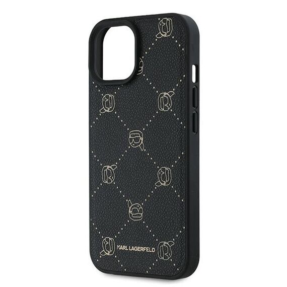 Karl Lagerfeld Karl Head MagSafe Case for iPhone 15 Plus - Black | Techbox