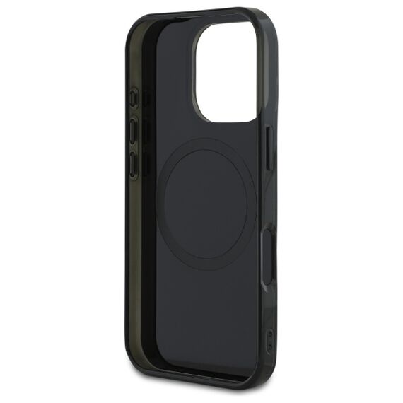 Mercedes MB Double Layer Crossed Lines MagSafe iPhone 16 Pro Case - Black | Techbox