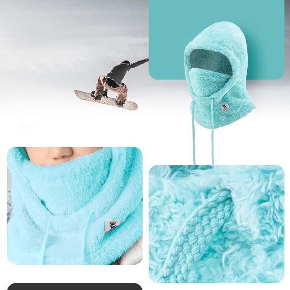 Qunature Arctic Velvet Ski Balaclava Size M - Mint | Techbox