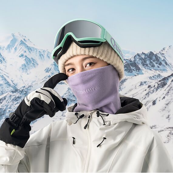 Qunature Oli ski scarf size L - pink | Techbox