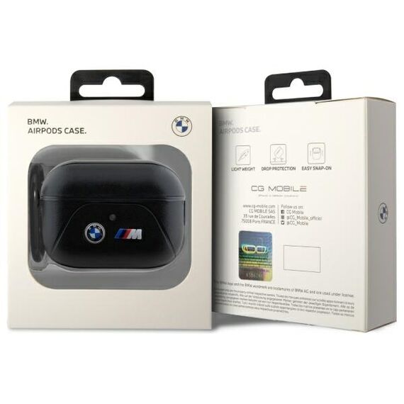 BMW Curved Line Case for AirPods Pro 2 - Black | Techbox