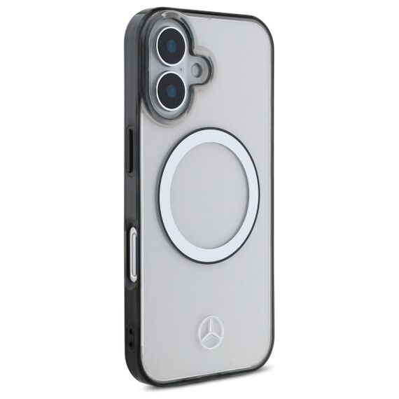 Mercedes Printed Logo MagSafe iPhone 16 Case - Clear | Techbox