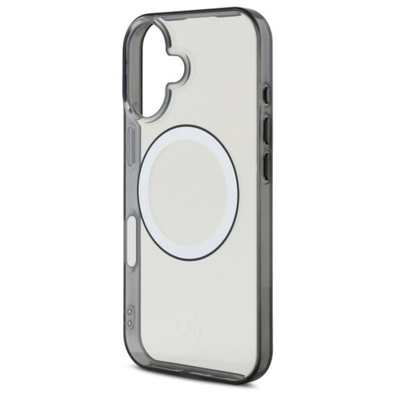 Mercedes Printed Logo MagSafe iPhone 16 Case - Clear | Techbox