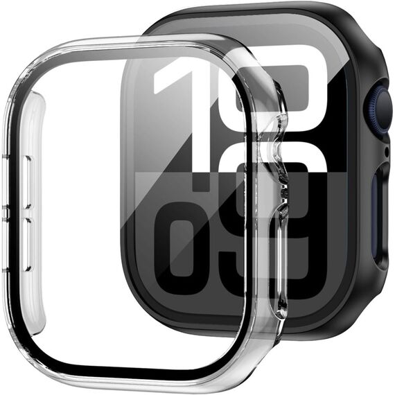 Tech-Protect Defense360 Tempered Glass Case for Apple Watch 10 (42mm) - Clear | Techbox