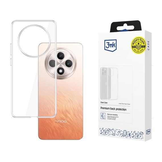 3mk Clear Case for Oppo Reno 12 F\Fs - transparent - Uncategorized Cases (2) - Cases - Techbox