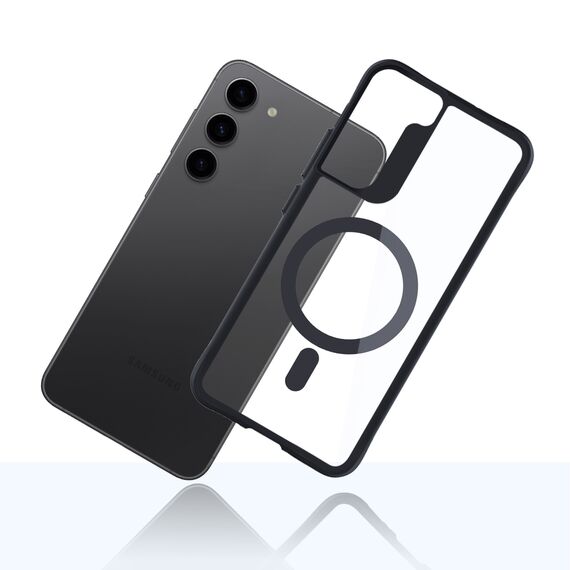 3mk Satin Armor MagCase for Samsung Galaxy S23 5G - Transparent