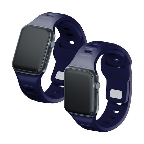 3mk Silicone Watch Strap for Apple Watch 38 / 40 / 41 mm - blue - Accessories - Smartwatches & Accessories - Techbox