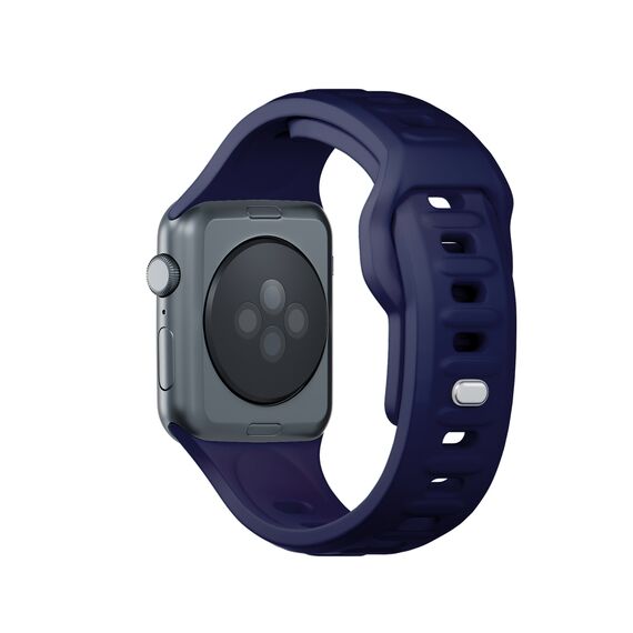 3mk Silicone Watch Strap for Apple Watch 38 / 40 / 41 mm - blue - Accessories - Smartwatches & Accessories - Techbox