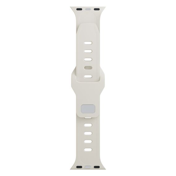 3mk Silicone Watch Strap for Apple Watch 38/40/41 mm - white | Techbox