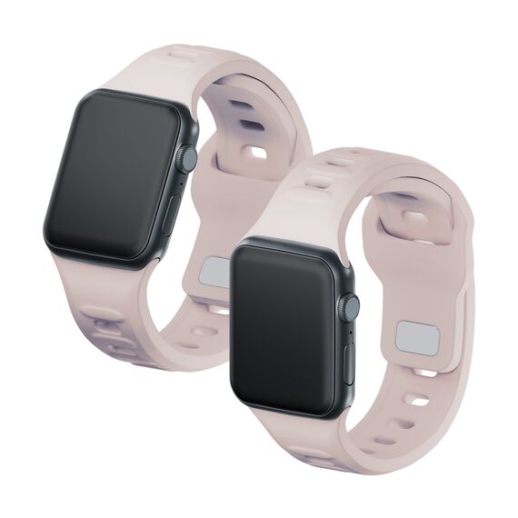 3mk Silicone Watch Strap for Apple Watch 42 / 44 / 45 / 49 mm - beige - Accessories - Smartwatches & Accessories - Techbox