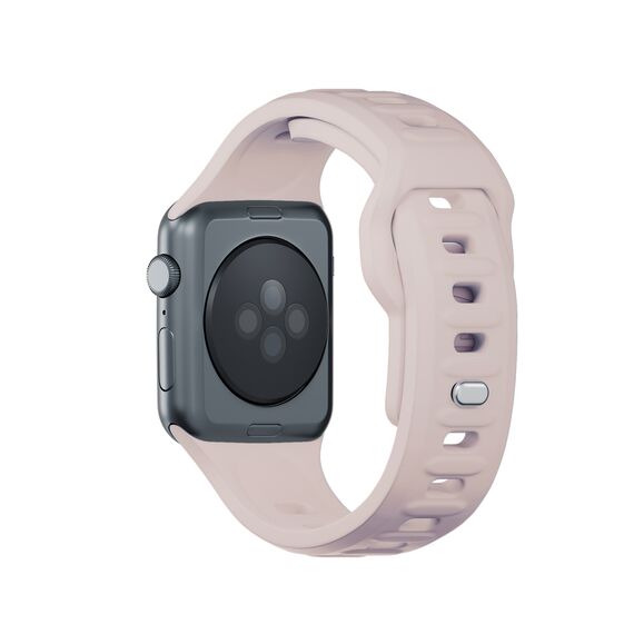 3mk Silicone Watch Strap for Apple Watch 42 / 44 / 45 / 49 mm - beige - Accessories - Smartwatches & Accessories - Techbox