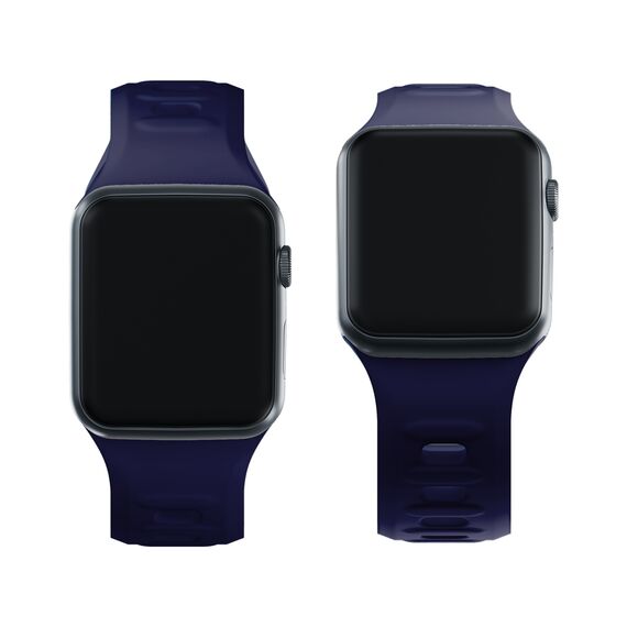 3mk Silicone Watch Strap for Apple Watch 42 / 44 / 45 / 49 mm - blue - Accessories - Smartwatches & Accessories - Techbox