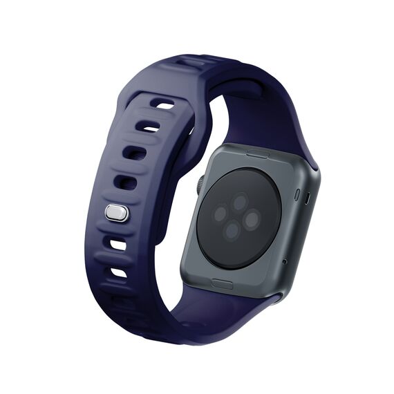 3mk Silicone Watch Strap for Apple Watch 42 / 44 / 45 / 49 mm - blue - Accessories - Smartwatches & Accessories - Techbox
