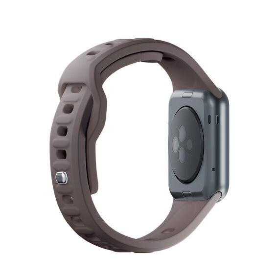 3mk Silicone Watch Strap for Apple Watch 42 / 44 / 45 / 49 mm - brown - Accessories - Smartwatches & Accessories - Techbox