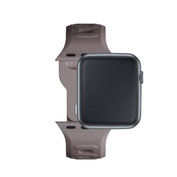 3mk Silicone Watch Strap for Apple Watch 42 / 44 / 45 / 49 mm - brown - Accessories - Smartwatches & Accessories - Techbox