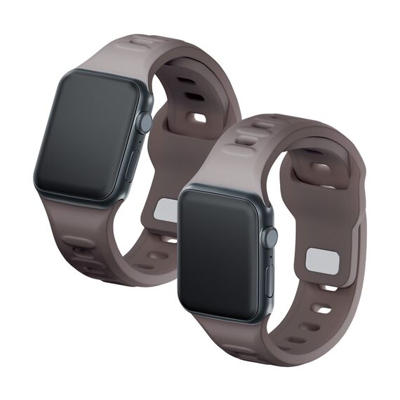 3mk Silicone Watch Strap for Apple Watch 42 / 44 / 45 / 49 mm - brown - Accessories - Smartwatches & Accessories - Techbox