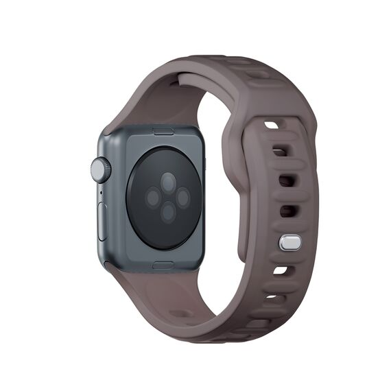 3mk Silicone Watch Strap for Apple Watch 42 / 44 / 45 / 49 mm - brown - Accessories - Smartwatches & Accessories - Techbox