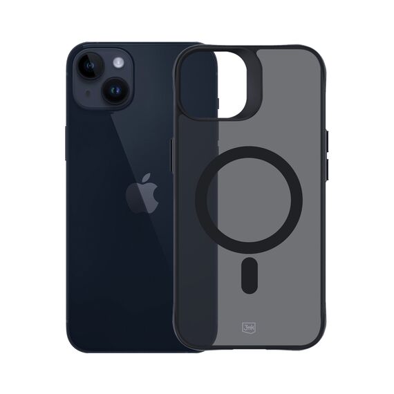 3mk Smoke MagCase with MagSafe for iPhone 14 Plus - Semi-Transparent