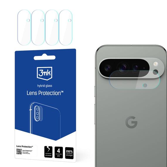 Hybrid Glass for Camera Lens 3mk Lens Protection for Google Pixel 9 | Techbox