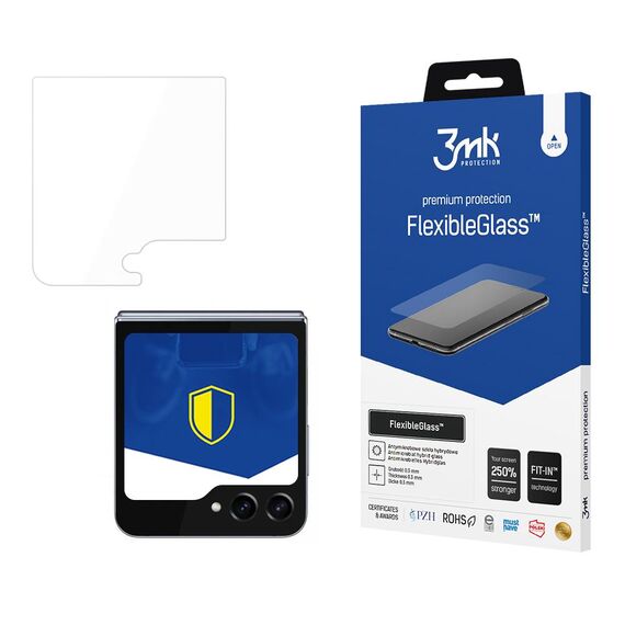 Tempered glass 3mk FlexibleGlass for Samsung Galaxy Z Flip 6 | Techbox