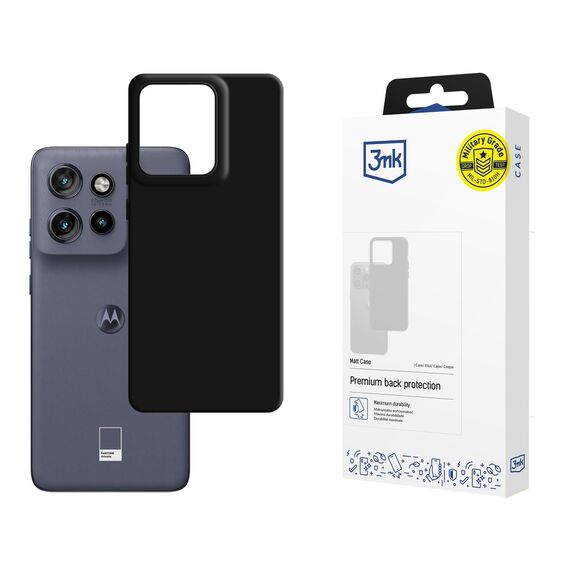 3mk Matt Case for Motorola Edge 50 Neo - Black - Uncategorized Cases (2) - Cases - Techbox