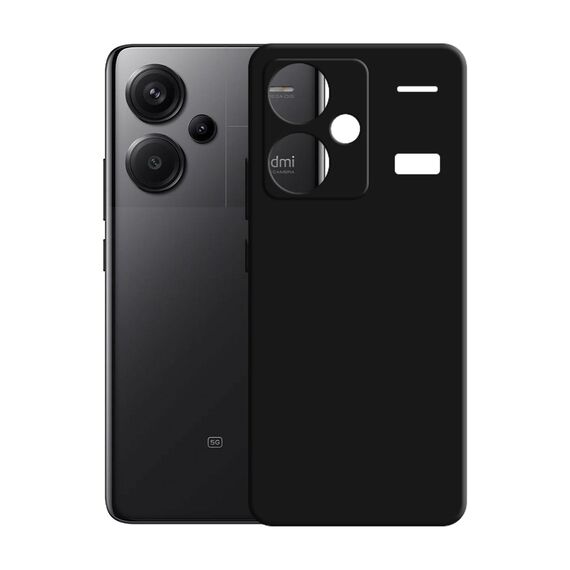 3mk Silicone Case for Xiaomi Redmi Note 13 Pro+ - Black | Techbox