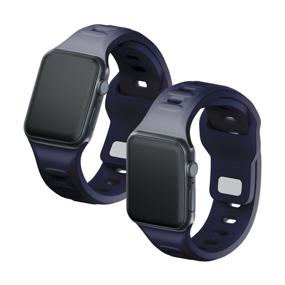3mk Silicone Watch Strap for Apple Watch 42 / 44 / 45 / 49 mm - gray - Accessories - Smartwatches & Accessories - Techbox
