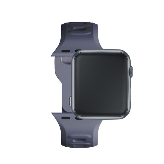 3mk Silicone Watch Strap for Apple Watch 42 / 44 / 45 / 49 mm - gray - Accessories - Smartwatches & Accessories - Techbox