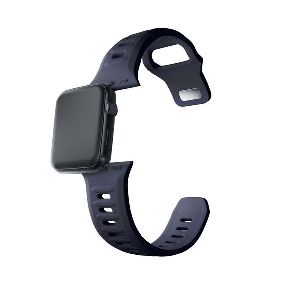 3mk Silicone Watch Strap for Apple Watch 42 / 44 / 45 / 49 mm - gray - Accessories - Smartwatches & Accessories - Techbox