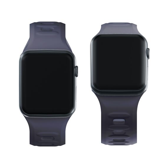 3mk Silicone Watch Strap for Apple Watch 42 / 44 / 45 / 49 mm - gray - Accessories - Smartwatches & Accessories - Techbox