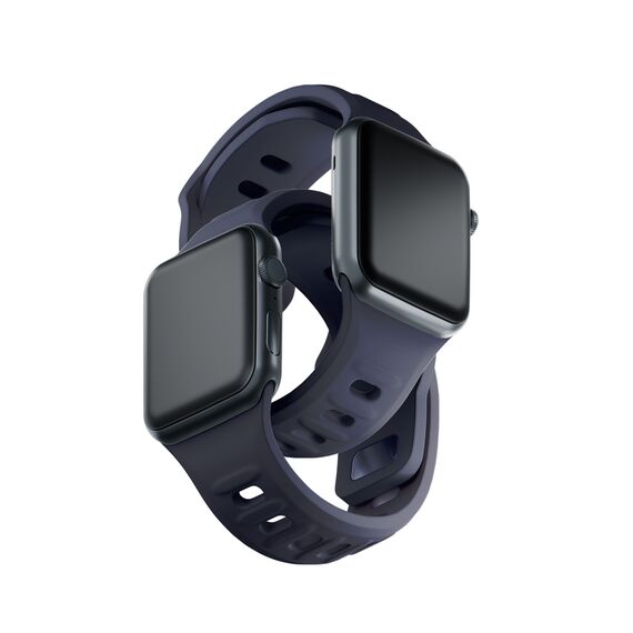 3mk Silicone Watch Strap for Apple Watch 42 / 44 / 45 / 49 mm - gray - Accessories - Smartwatches & Accessories - Techbox