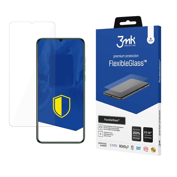 Tempered glass 3mk FlexibleGlass for Oukitel C53 - Rest Brands - Screen & Camera Protection - Techbox