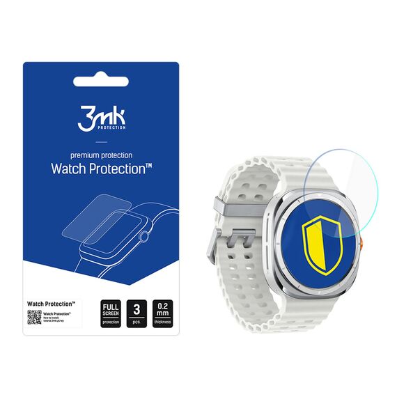 Tempered Glass 3mk Watch Protection FlexibleGlass for Samsung Galaxy Watch 7 Ultra | Techbox