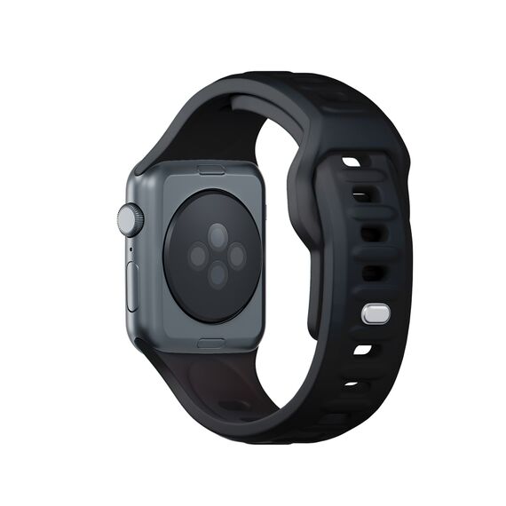 3mk Silicone Watch Strap for Apple Watch 42 / 44 / 45 / 49 mm - black - Accessories - Smartwatches & Accessories - Techbox