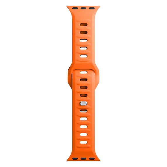 3mk Silicone Watch Strap for Apple Watch 42 / 44 / 45 / 49 mm - orange - Accessories - Smartwatches & Accessories - Techbox