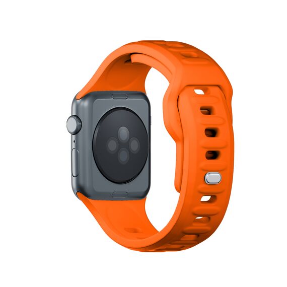 3mk Silicone Watch Strap for Apple Watch 42 / 44 / 45 / 49 mm - orange - Accessories - Smartwatches & Accessories - Techbox