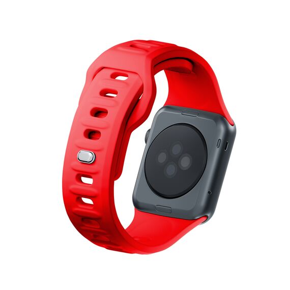 3mk Silicone Watch Strap for Apple Watch 42 / 44 / 45 / 49 mm - red - Accessories - Smartwatches & Accessories - Techbox