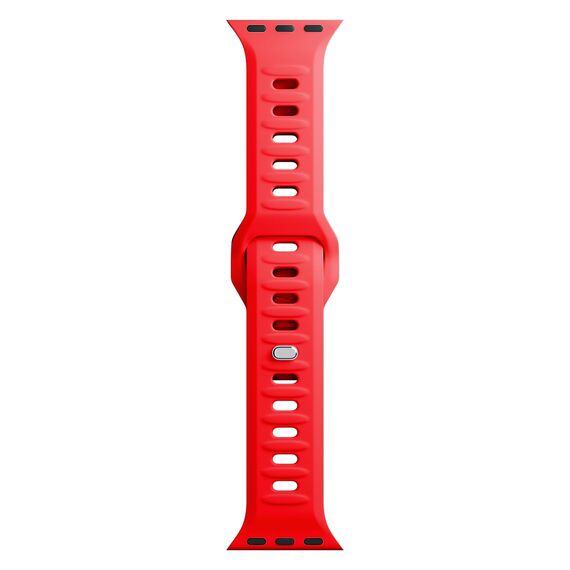 3mk Silicone Watch Strap for Apple Watch 42 / 44 / 45 / 49 mm - red - Accessories - Smartwatches & Accessories - Techbox