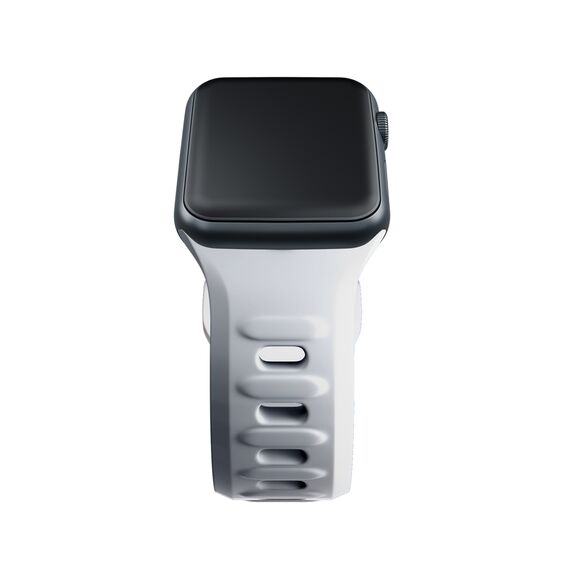 3mk Silicone Watch Strap for Apple Watch 42 / 44 / 45 / 49 mm - white - Accessories - Smartwatches & Accessories - Techbox