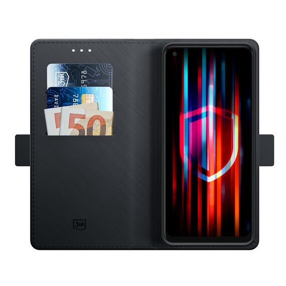 3mk Wallet Case for Oppo A78 4G - Black - Uncategorized Cases (2) - Cases - Techbox