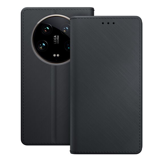 3mk Wallet Case for Xiaomi 14 Ultra - Black | Techbox